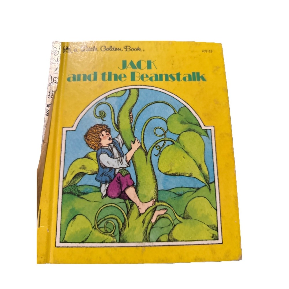 Jack & the Beanstalk by Stella Williams Nathan‎ - Little Golden Book  1973